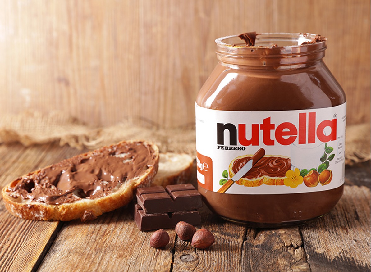 شکلات صبحانه نوتلا Nutella با طعم فندقی وزن 1000 گرم